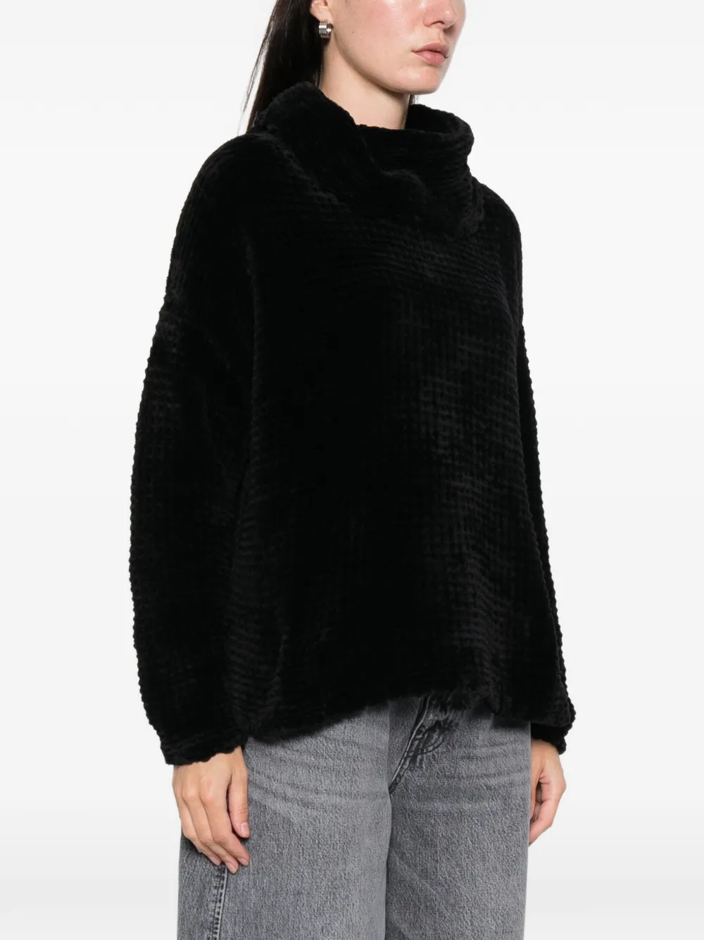 Roberto Ricci Designs Roll-neck Sweater In Black