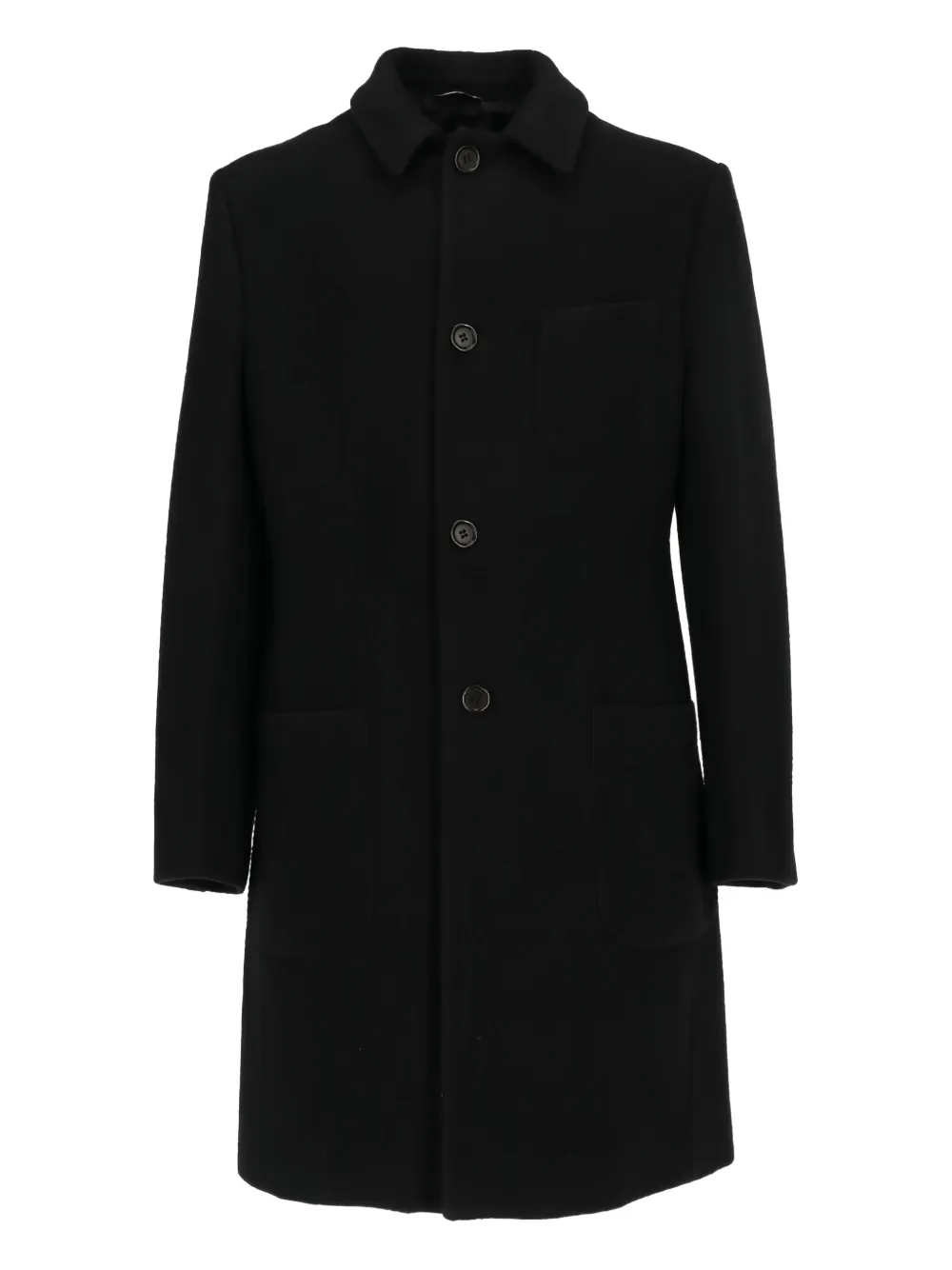 Romeo Gigli Pre-Owned abrigo con botones 1990 | negro | Image 1