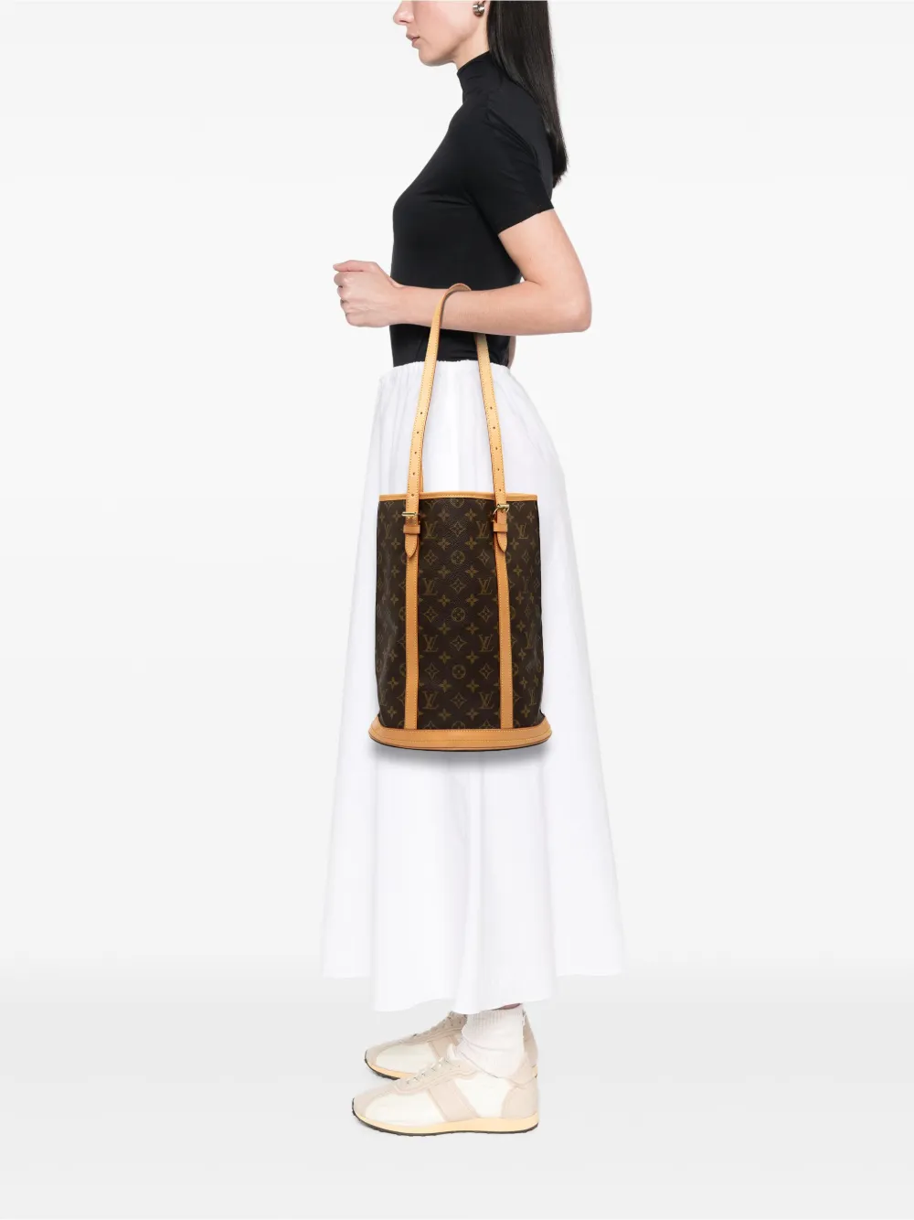 Louis Vuitton Pre-Owned sac seau Monogram GM (2001) | Pre-owned | Image 2