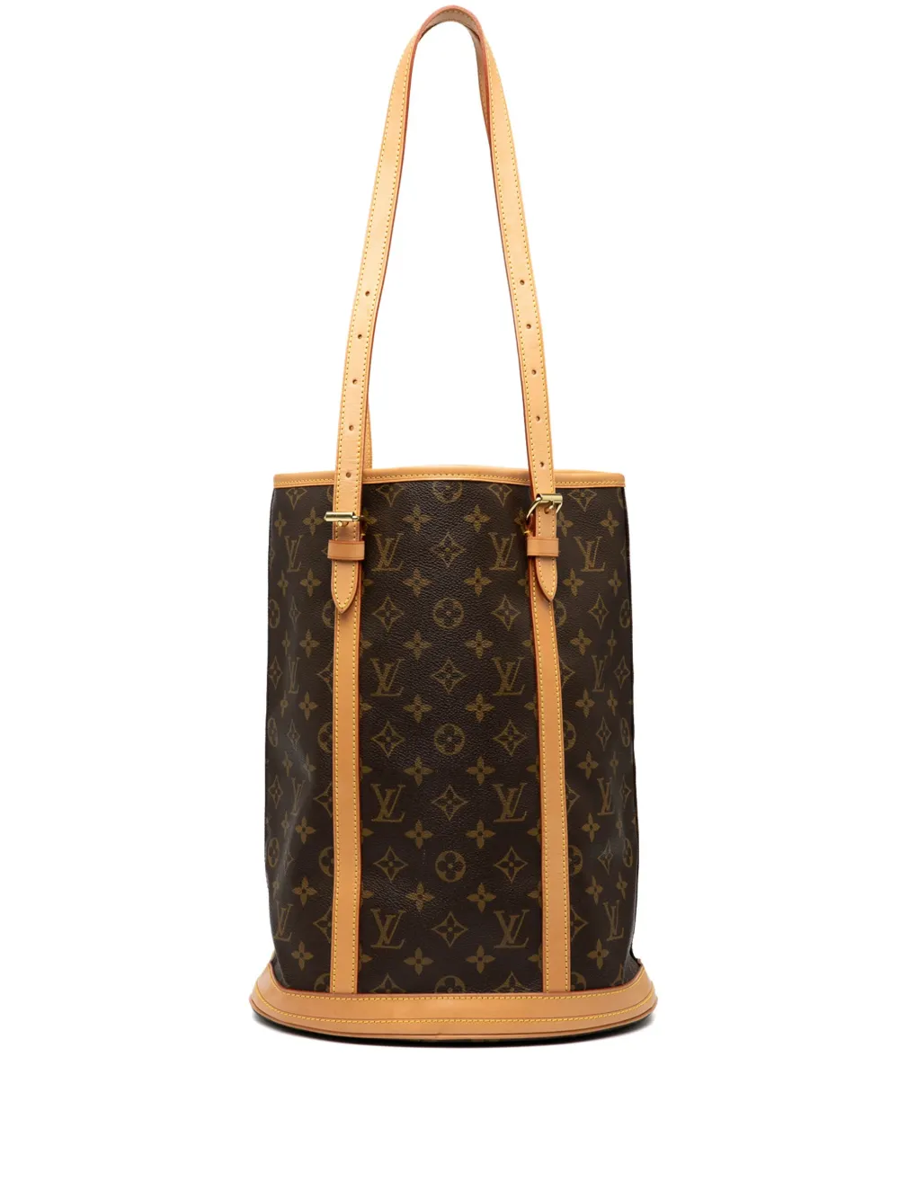 Louis Vuitton Pre-Owned 2001 モノグラム GM バケットバッグ - ブラウン Louis Vuitton Pre-Owned 2001 モノグラム GM バケットバッグ - ブラウン