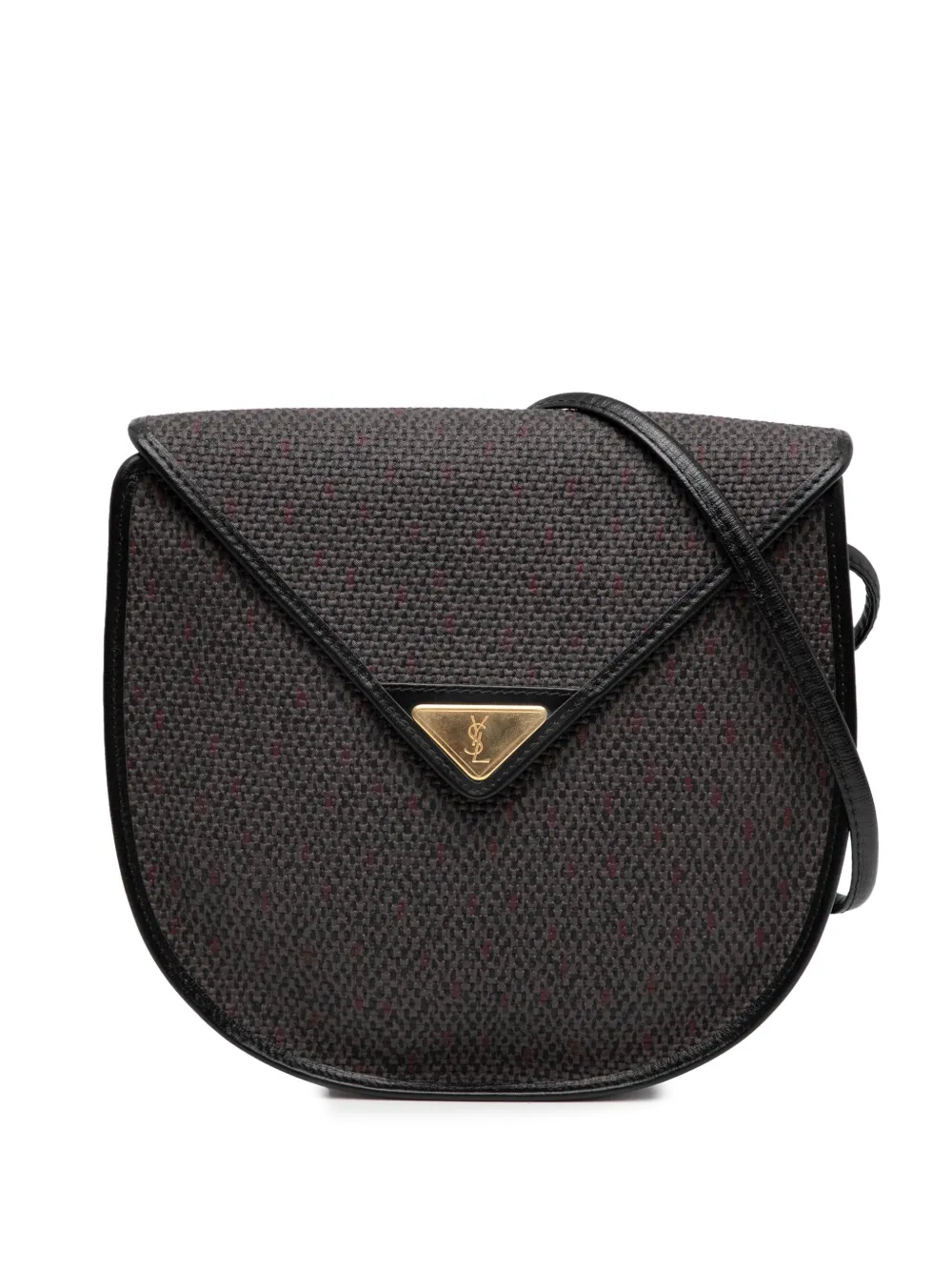 Saint Laurent Pre-Owned Borsa a tracolla in tela cerata XX secolo | grigio | Image 1