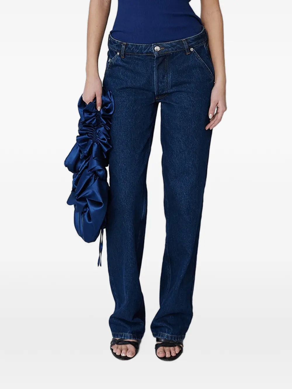  Opérasport Vaqueros Rectos - Azul 