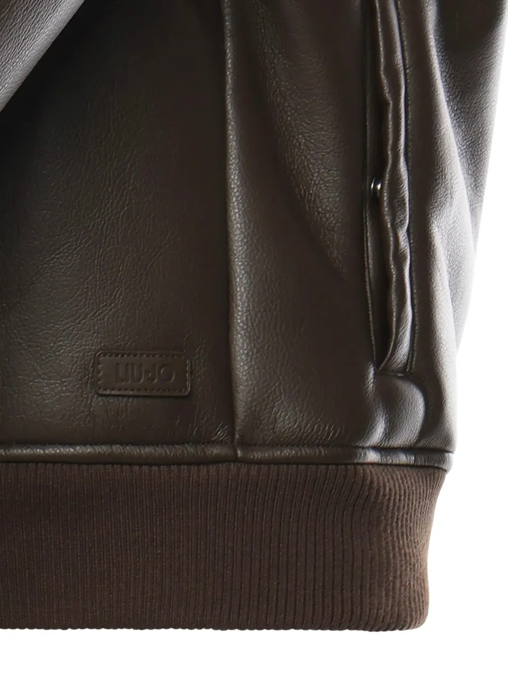  Liu Jo Sherpa Collar Jacket - Brown 