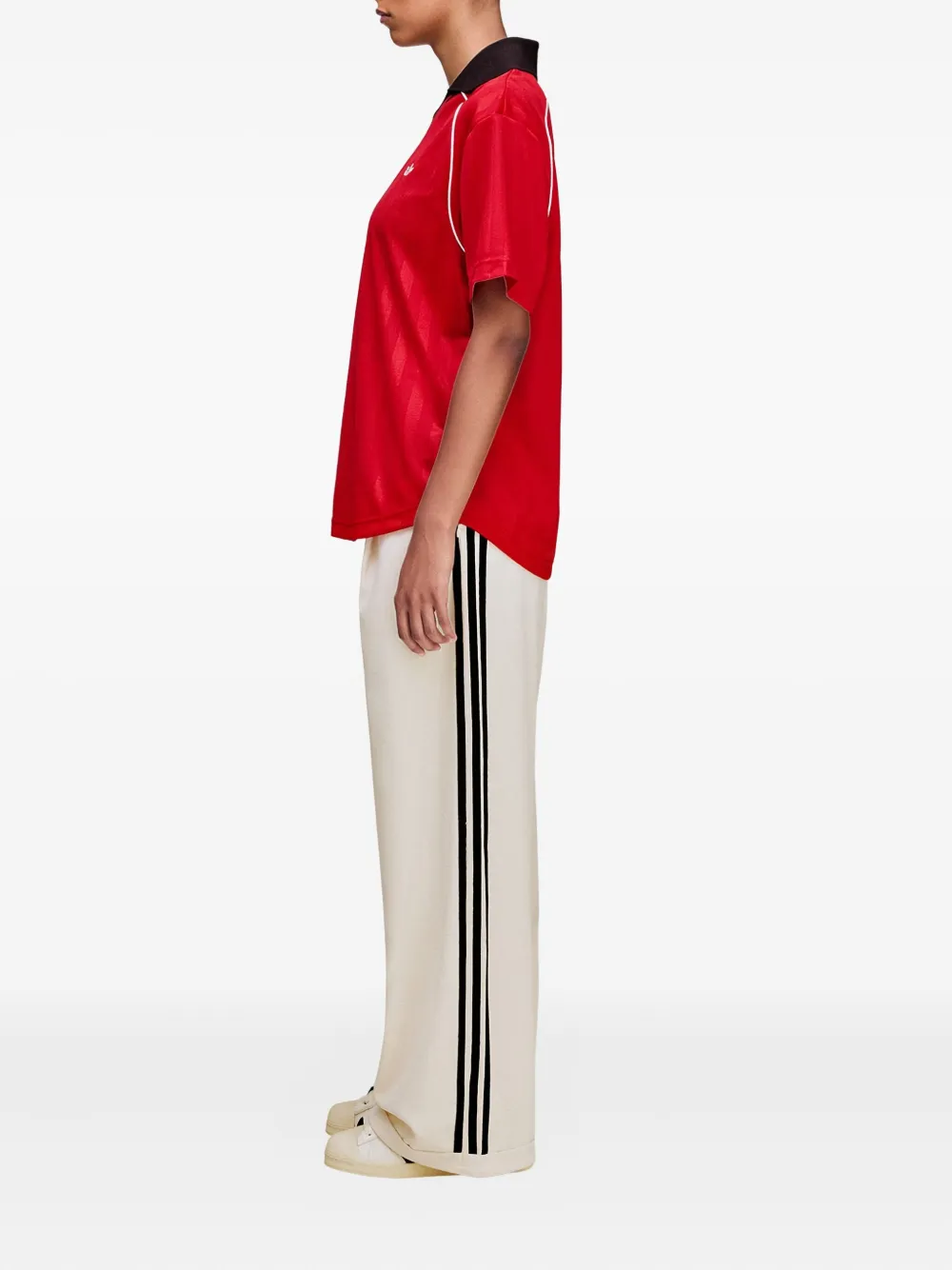 Adidas Originals X Wales Bonner Trefoil-logo Trousers In Neutral