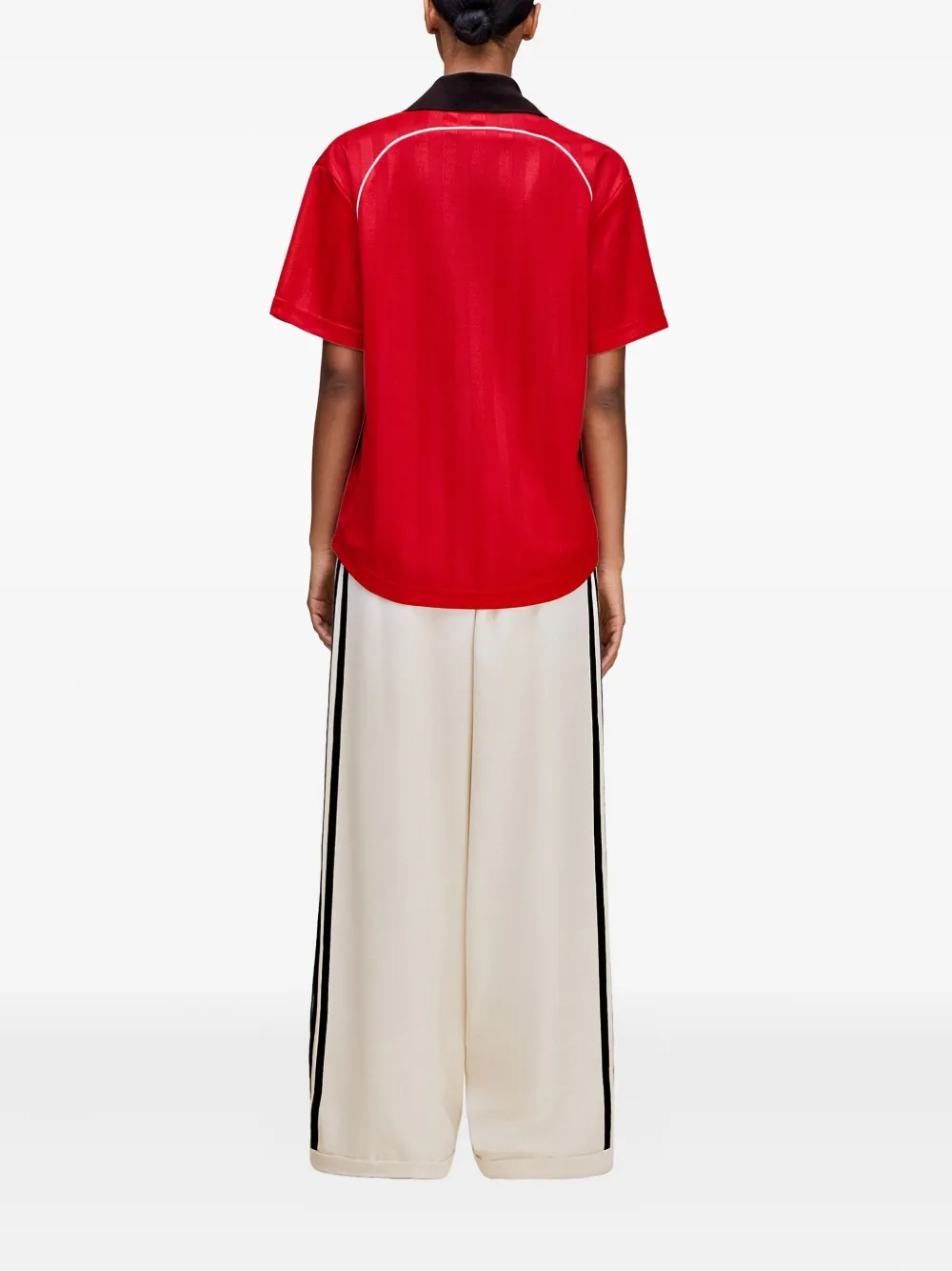 Adidas Originals X Wales Bonner Trefoil-logo Trousers In Neutral