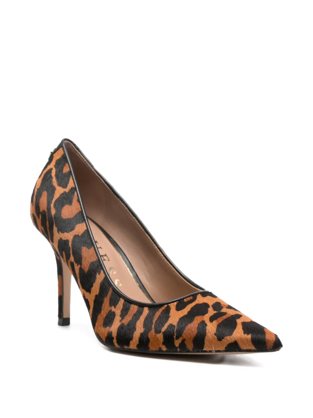 GUESS USA 85mm Decollete Prindy leopard-print pumps | Heeled Pumps | Image 2