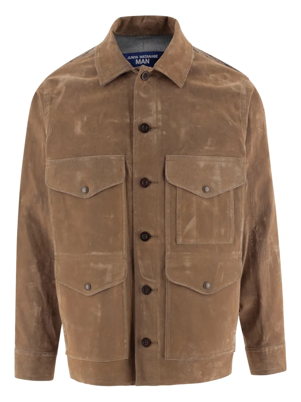 Junya Watanabe MAN pocket-chest jacket | Brown | Image 1