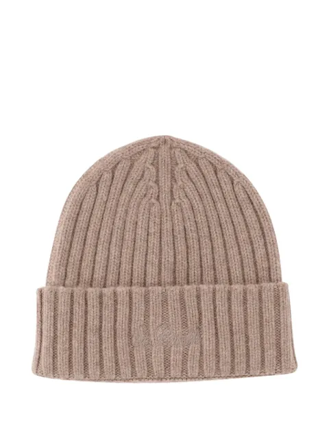 MC2 Saint Barth logo-embroidered beanie hat