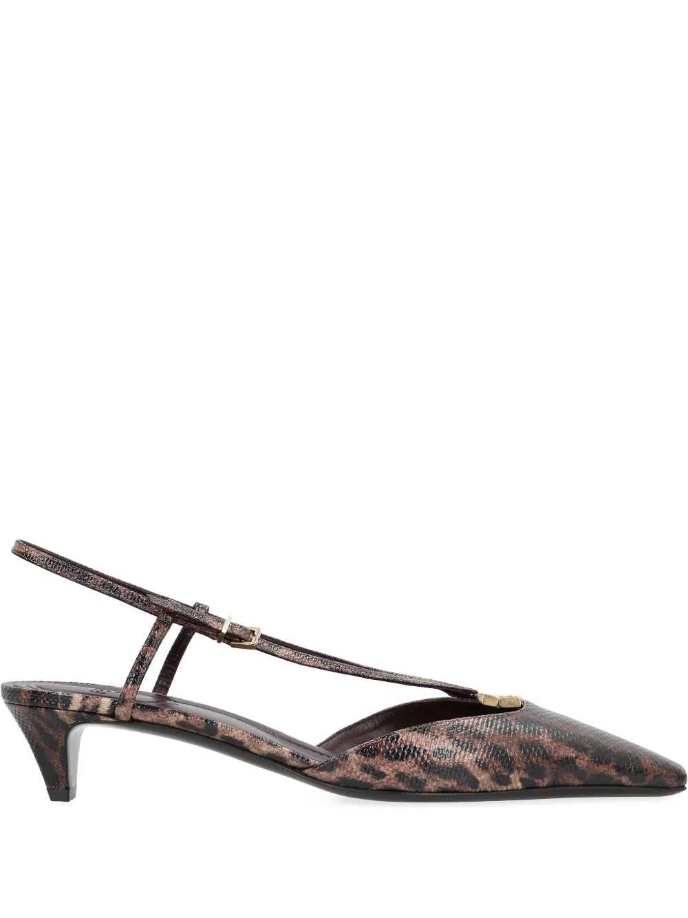 FENDI zapatos con tacón de 40 mm | marrón | Image 1
