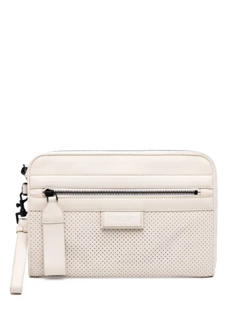 Bottega Veneta Pre-Owned 2012-2025 Perforated Calfskin Leggero clutch bag