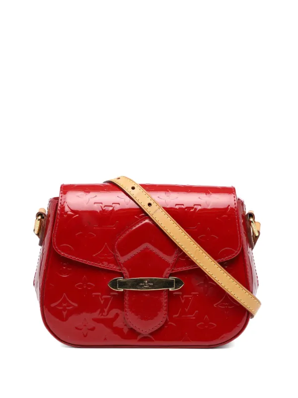 Louis Vuitton Pre-Owned 2011 モノグラム ヴェルニ ベルフラワー PM