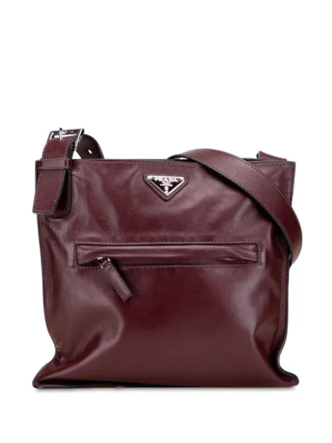 Prada Pre-Owned bolsa crossbody Grace Lux Front Pocket 2013-2025