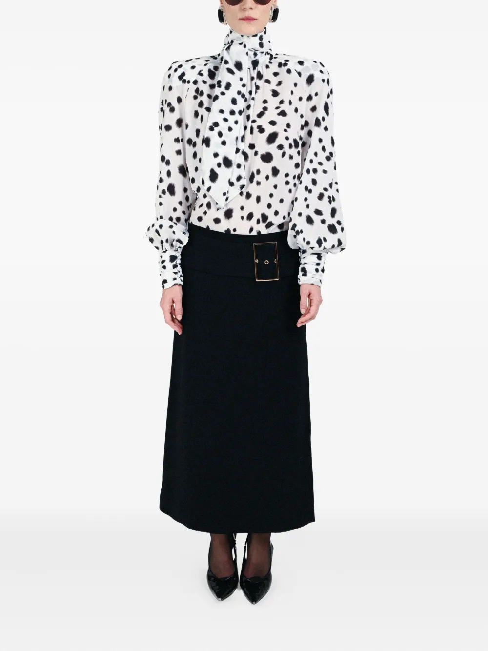 Rowen Rose dalmatian-pattern blouse | Blouses | Image 2