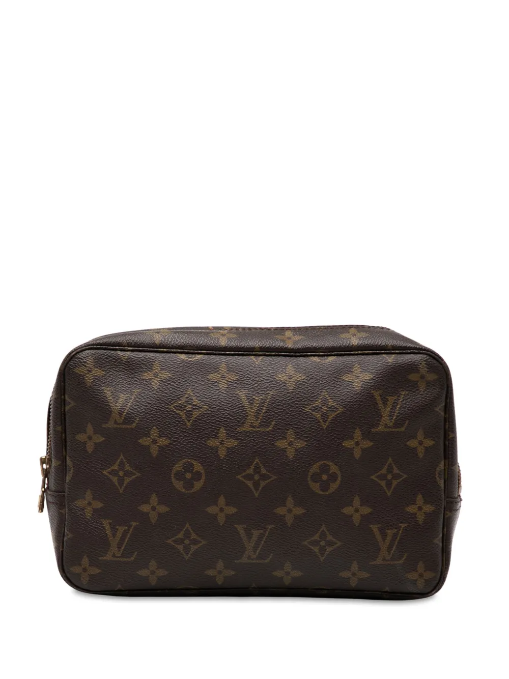 Louis Vuitton Pre-Owned 1990-2010 モノグラム トゥルース トワレット 23 クラッチバッグ - ブラウン Louis Vuitton Pre-Owned 1990-2010 モノグラム トゥルース トワレット 23 クラッチバッグ - ブラウン