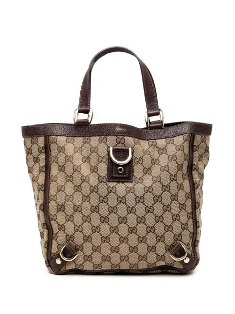 Gucci Pre-Owned 2000-2015 GG Canvas Abbey D Ring tote bag