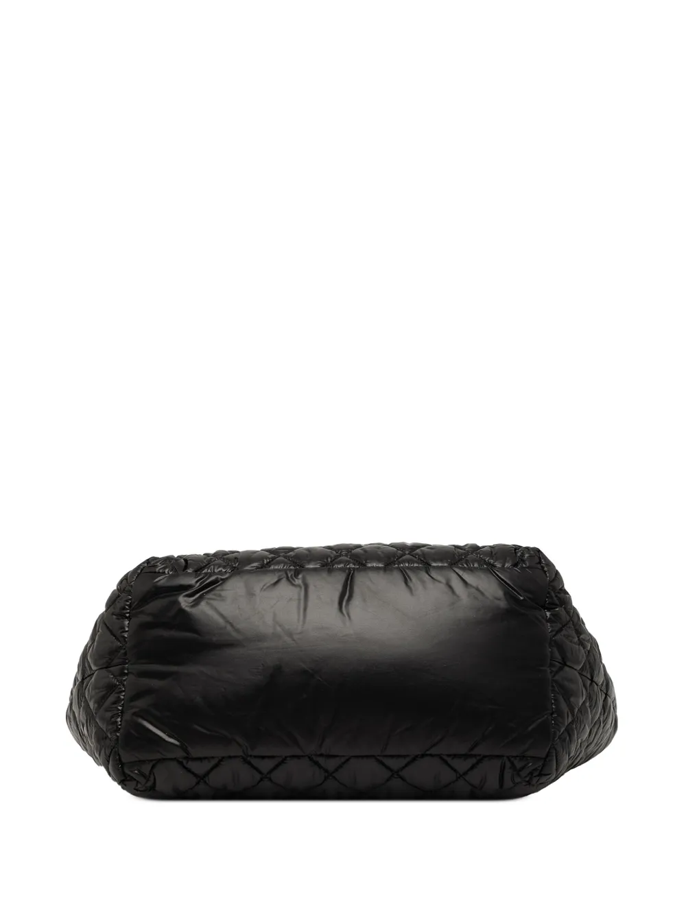 CHANEL Pre-Owned 2011 Small Quilted Nylon Coco Cocoon tote bag - Nero