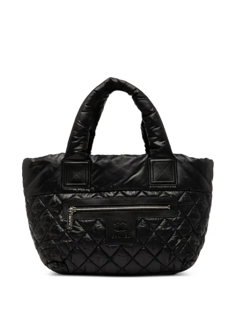 CHANEL Pre-Owned tote Coco Cocoon pequeña de nylon capitonado 2011