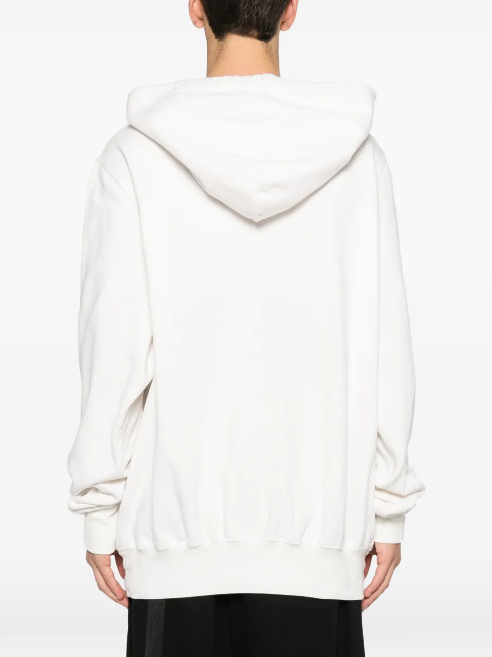 Rick Owens Drkshdw Graphic Hoodie In White