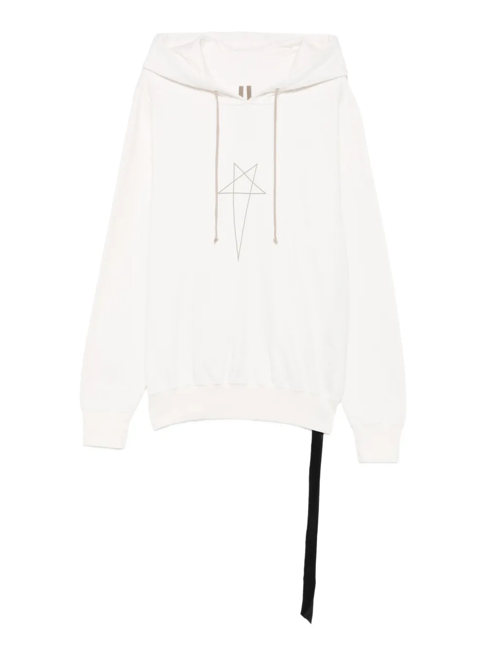 Rick Owens DRKSHDW hoodie con motivo gráfico | blanco | Image 1