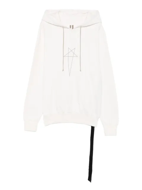 Rick Owens DRKSHDW graphic hoodie
