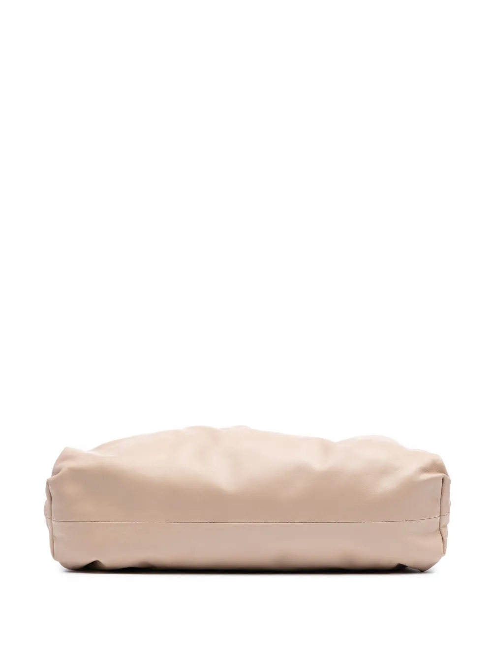 Pre-owned Bottega Veneta 2012-2025 Lambskin The Pouch Clutch Bag In Brown