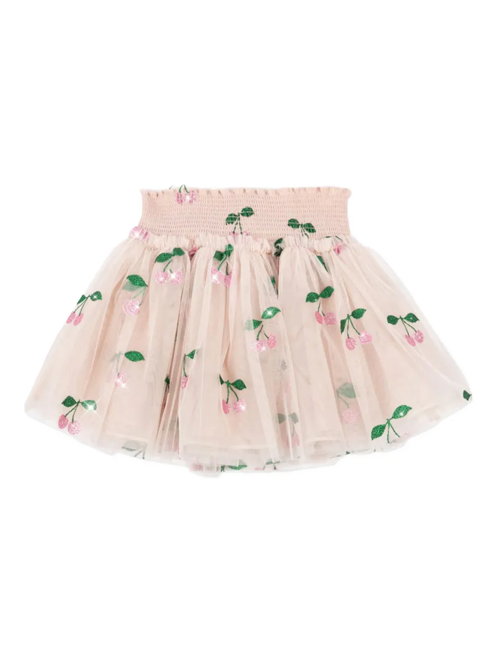 Konges Sløjd Saia franzida com tule | Neutro | Image 1