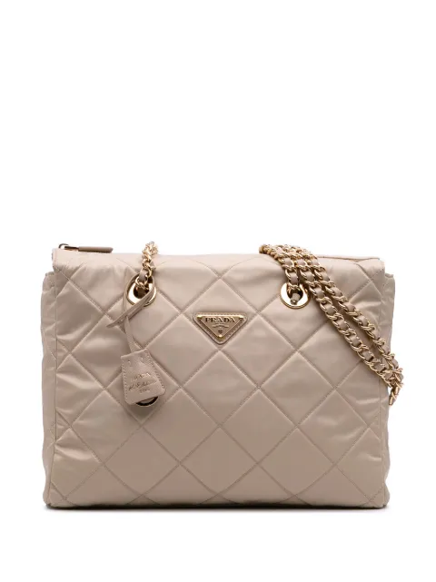 Prada Pre-Owned 2013-2025 Medium Re-Nylon Re-Edition 1995 Chaine shoulder bag