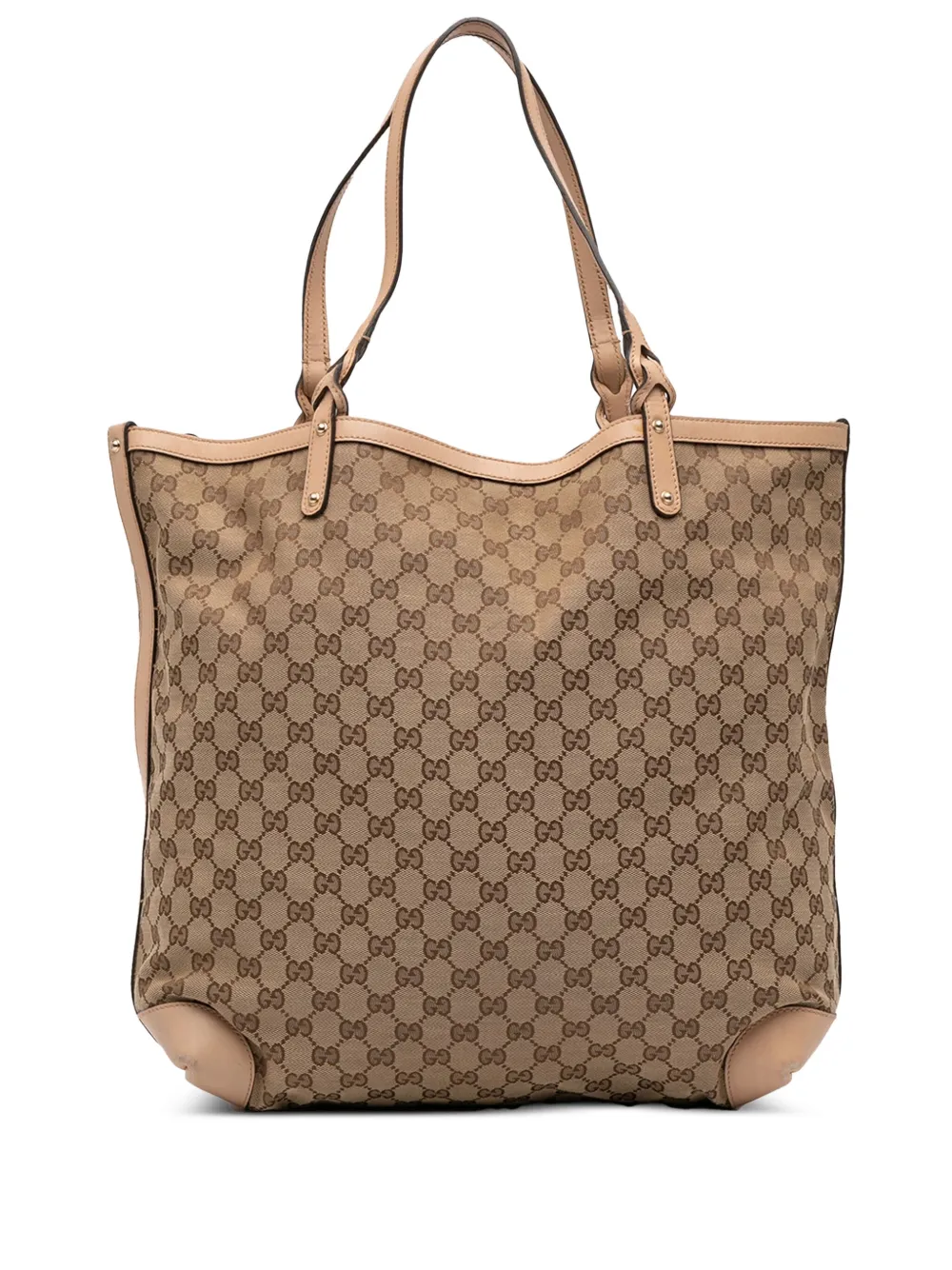 Gucci Pre-Owned 2016-2025 GG Canvas Craft tote bag | Brown | Image 1