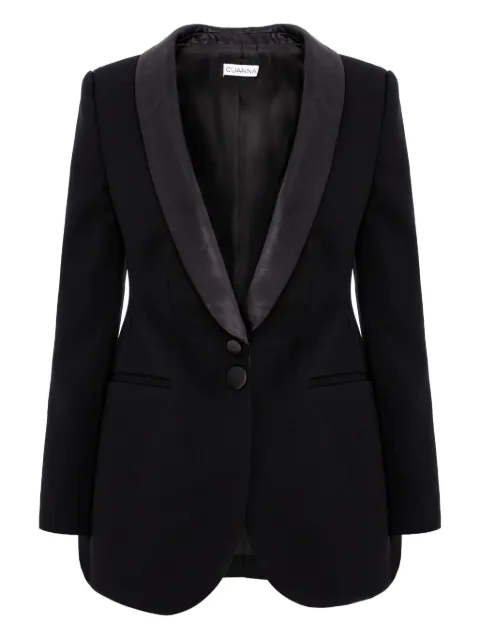 CuAnna Bella shawl-lapel blazer