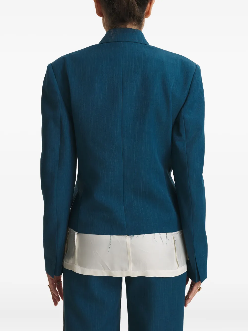 Cuanna Margie Double-breasted Blazer In Blue