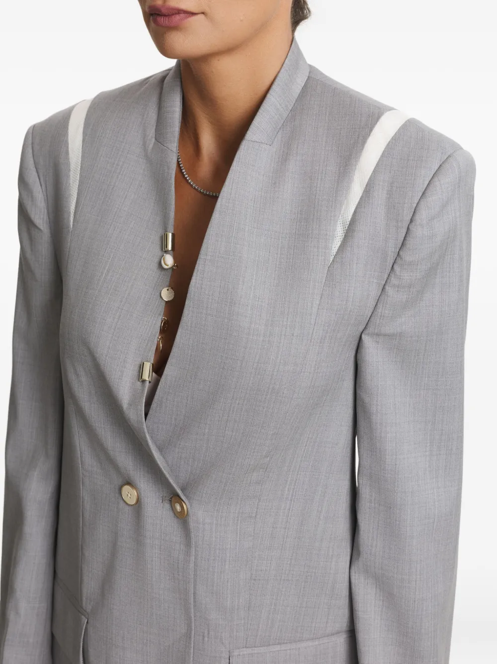 Cuanna Clarisa Jacket In Gray