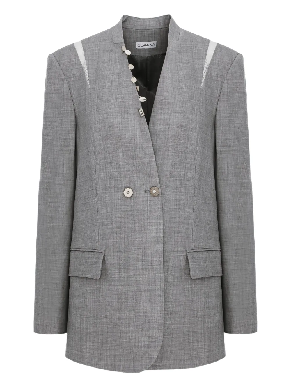 Cuanna Clarisa Jacket In Gray