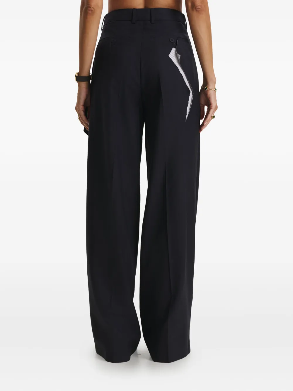 Cuanna Tyra Cut-out Trousers In Blue
