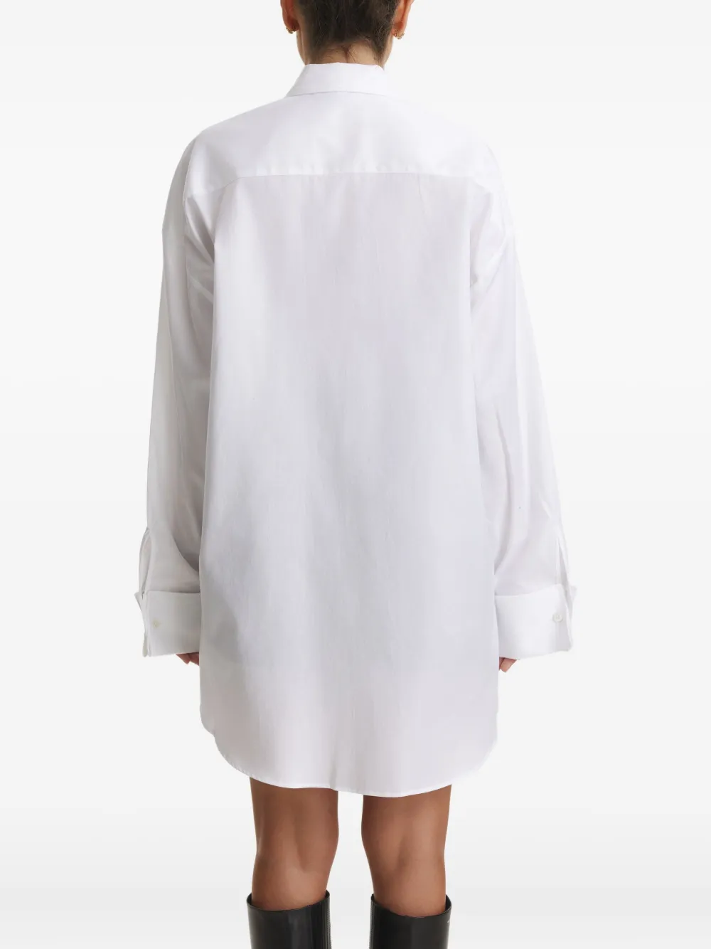 Cuanna Margie Chest-pocket Shirt In White