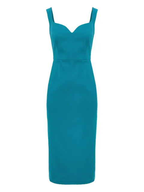 CuAnna robe mi-longue SUSIE à encolure cœur