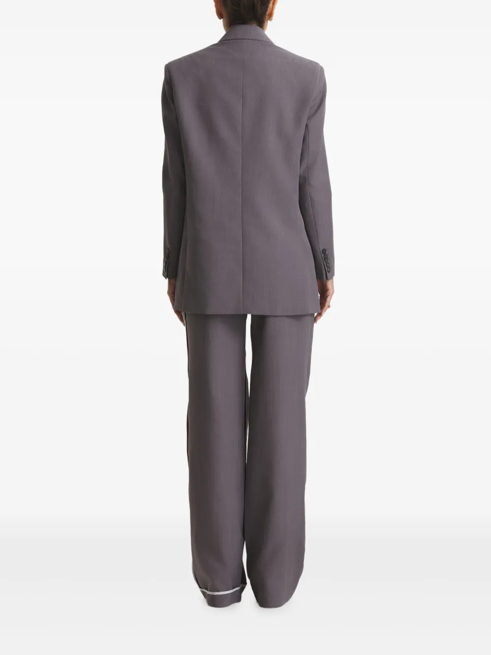 Cuanna Brad Notched Blazer In Gray