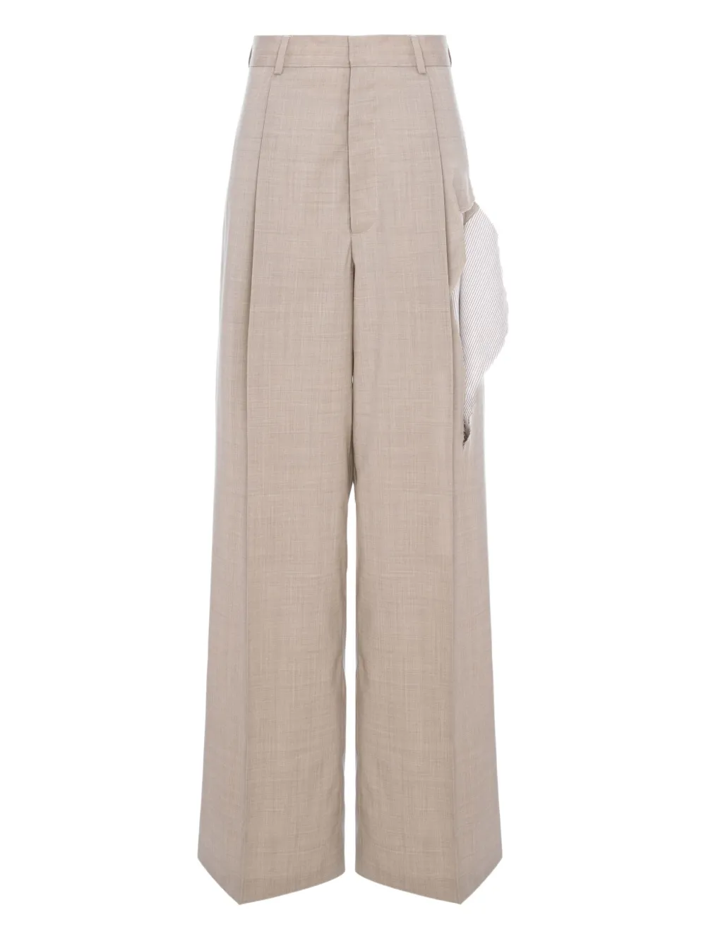Cuanna Tyra Pleated Trousers In Neutral