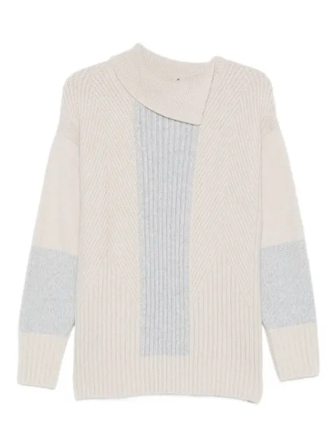 Lorena Antoniazzi suéter con motivo chevron