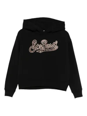 Juicy Couture Kids Diamanté ロゴ パーカー | ブラック | FARFETCH JP