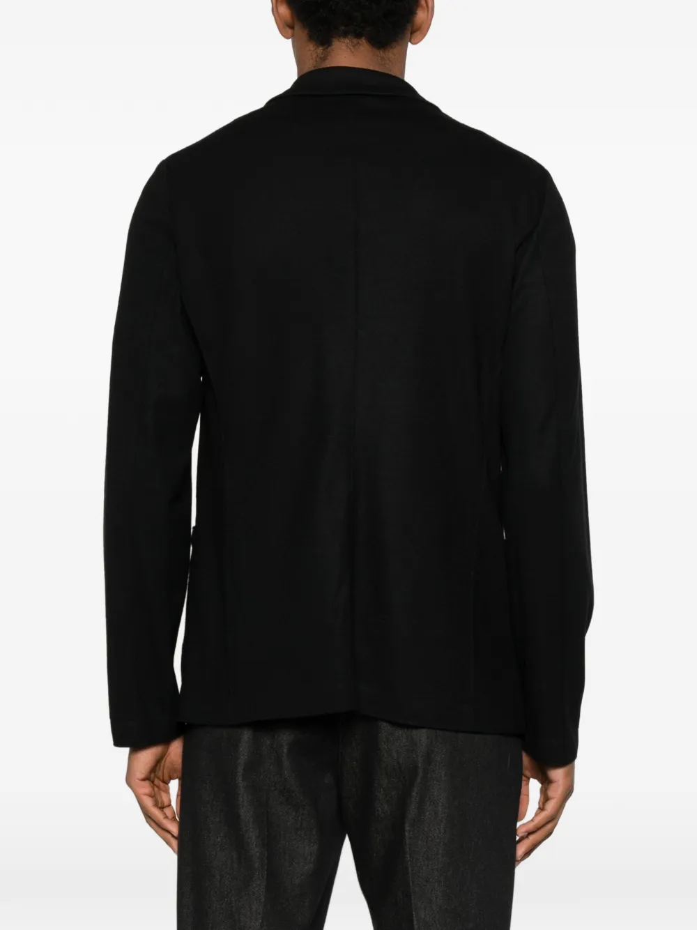 Harris Wharf London Blazer met enkele rij knopen Zwart