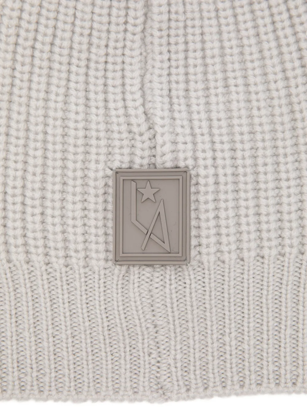 Lorena Antoniazzi Muts met logopatch Grijs