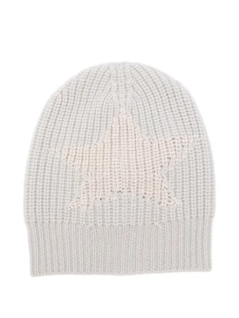 Lorena Antoniazzi logo-patch ribbed hat
