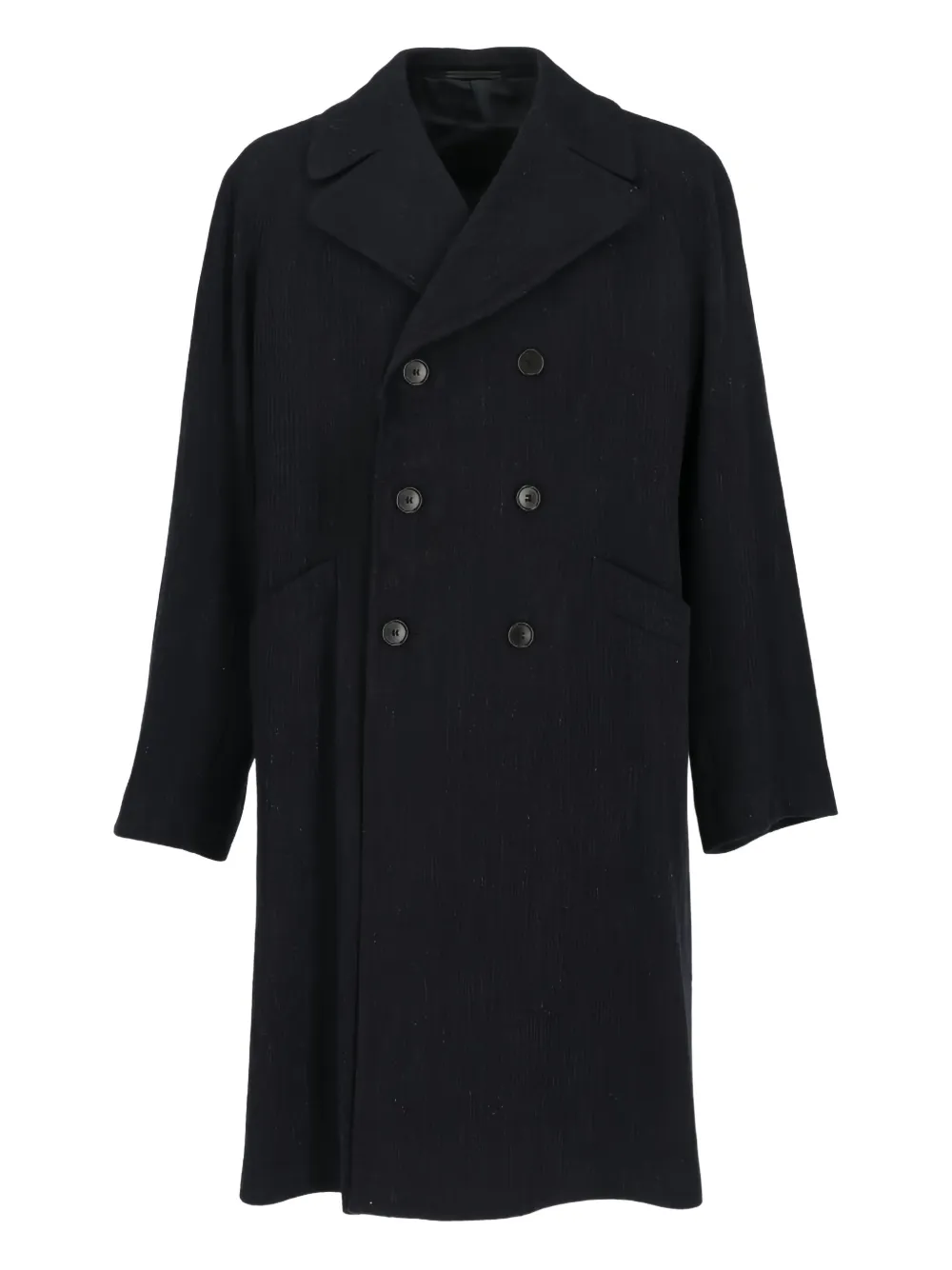 Romeo Gigli Pre-Owned buttoned belted coat | Blue | Image 1