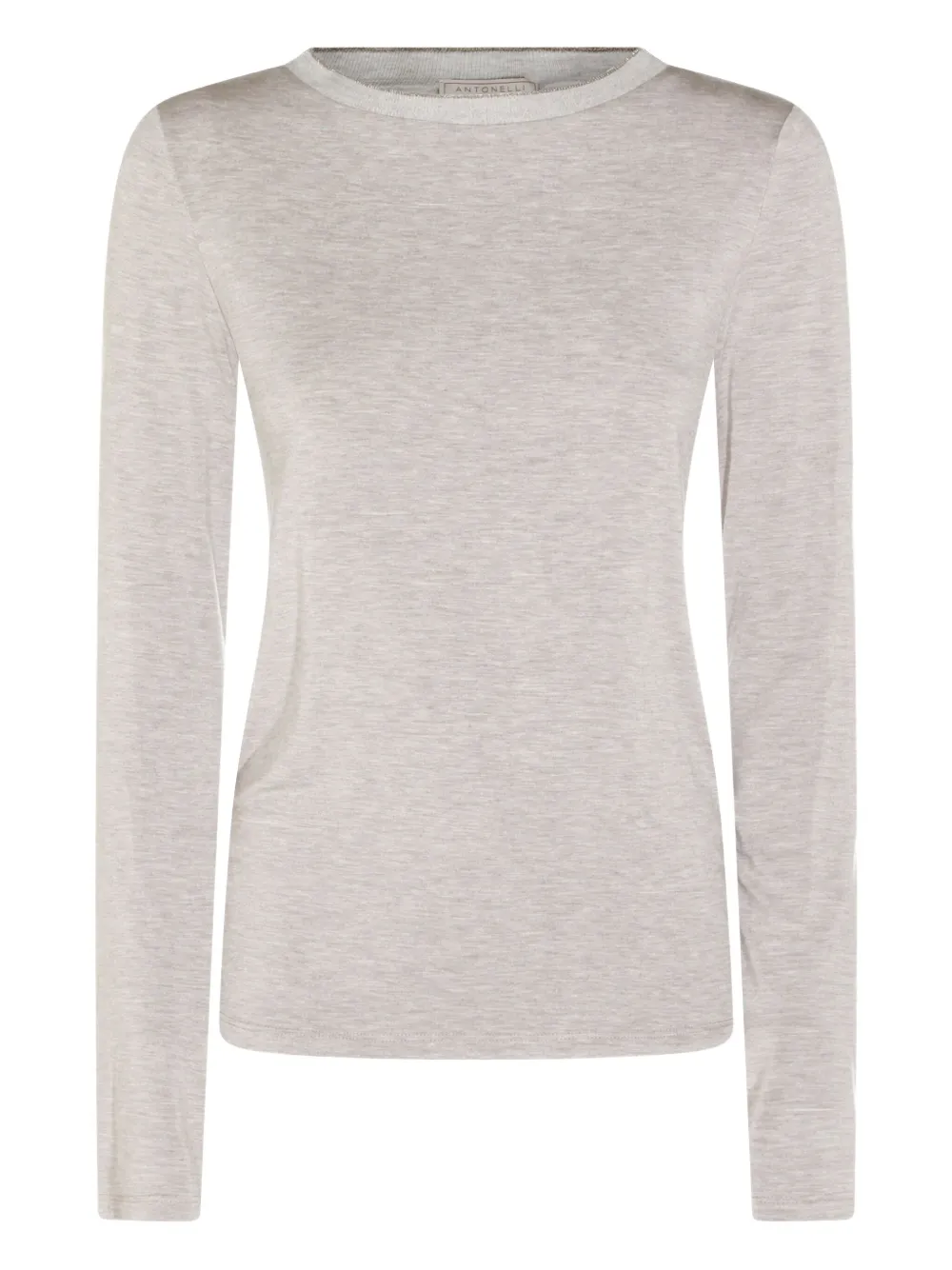 Antonelli long-sleeve T-shirt | Neutrals | Image 1
