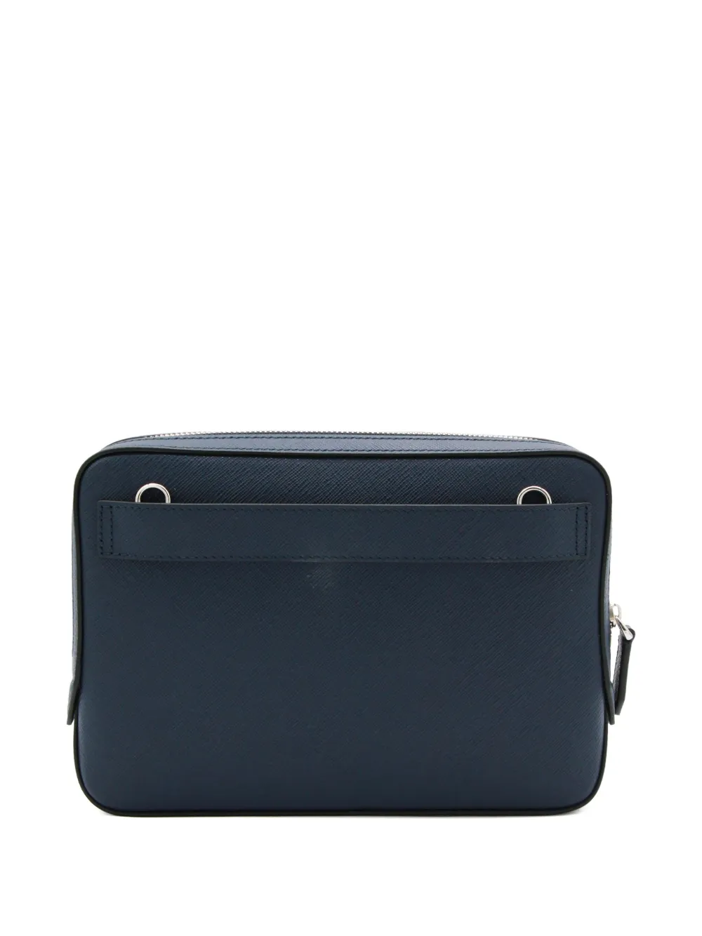 Montblanc small Sartorial zip messenger bag - Blauw