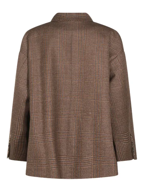 Nine In The Morning blazer con motivo de cuadros