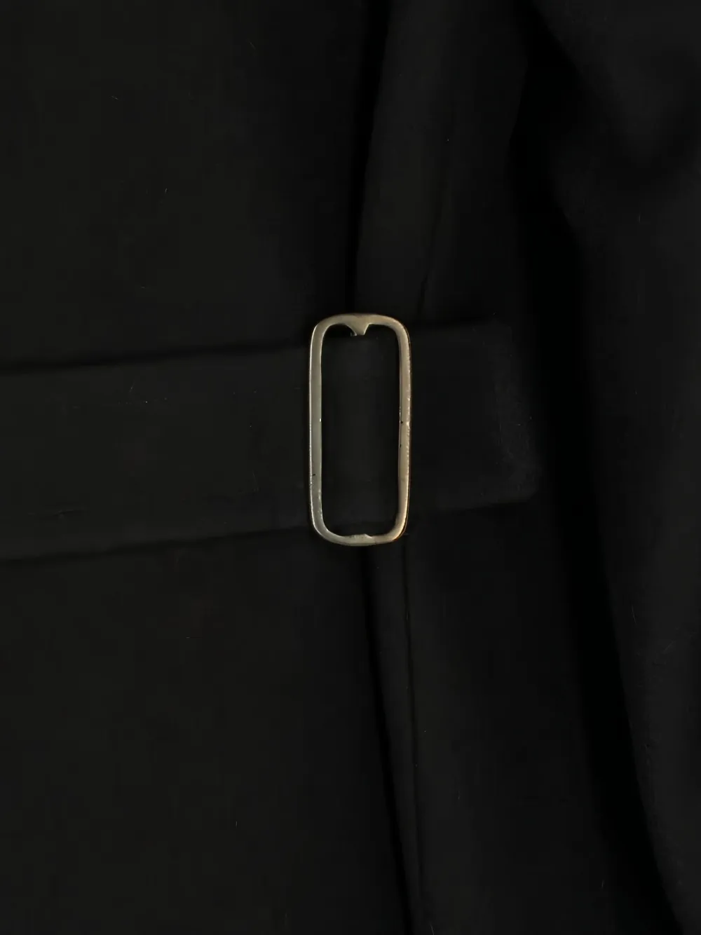  Romeo Gigli Pre-owned Double-breasted Belted Coat - Black 