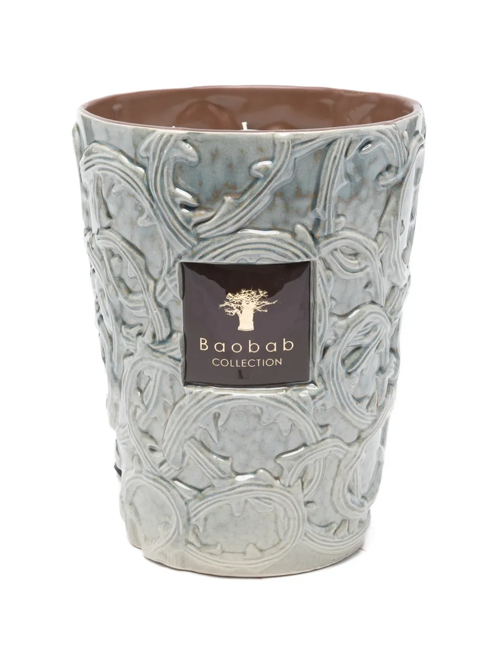 Baobab Collection Brame Sylvanus max 24 embossed candle - Blu
