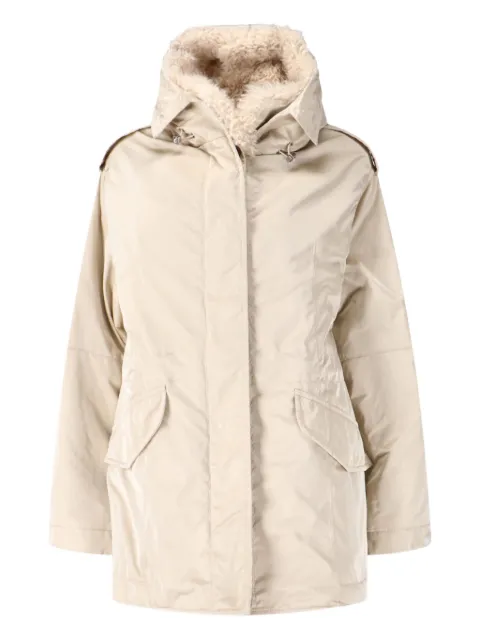 Ermanno Scervino long-sleeve hooded coat
