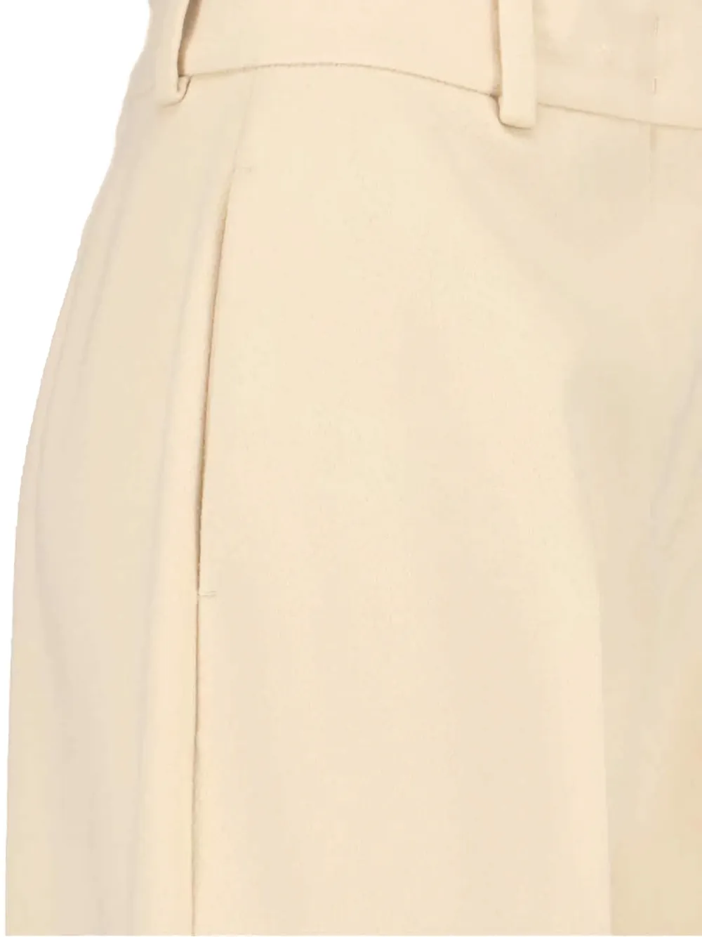 Ermanno Scervino Broek met ceintuur Beige
